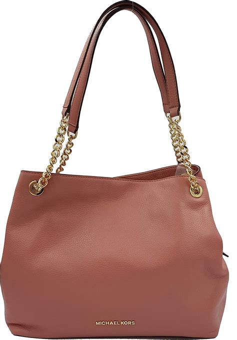 Michael Michael Kors Jet Set Chain Leather Shoulder Bag.